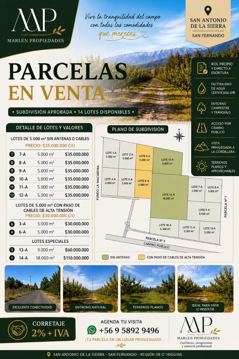 San Juan de la Sierra, Chimbarongo, Región de O'Higgins 3090000, Chile