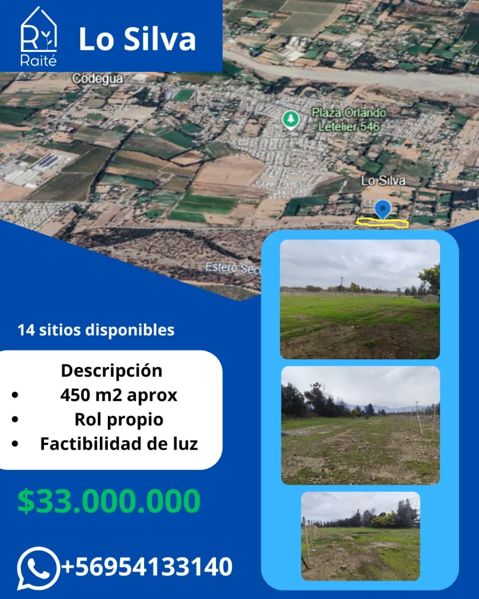 Pasaje Los Silva, Codegua, 2900000, Chile