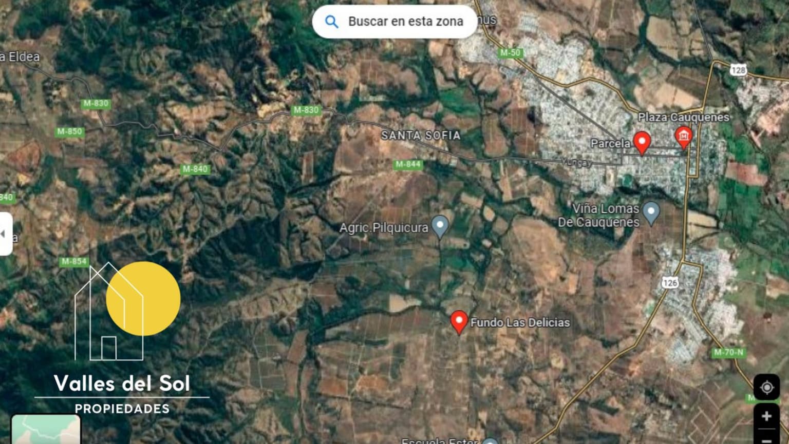 Las Delicias, Cauquenes, Región del Maule 3690000, Chile