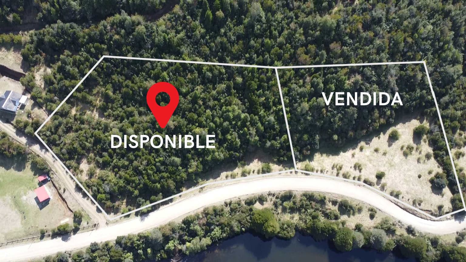 Parcelas en venta en Pangal Bajo, Pto Aysén (172851)