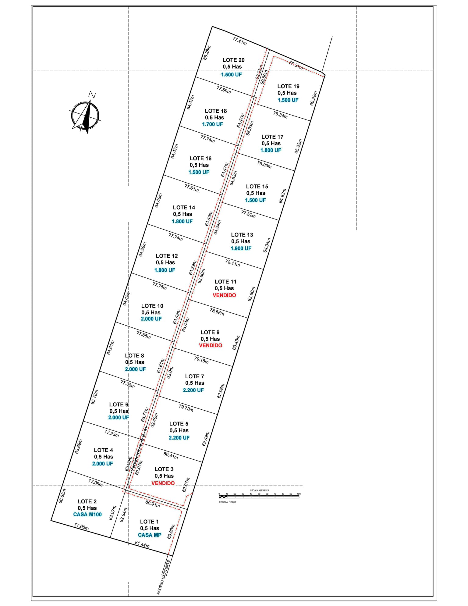 Vista al bosque nativo del cerro. (148982)