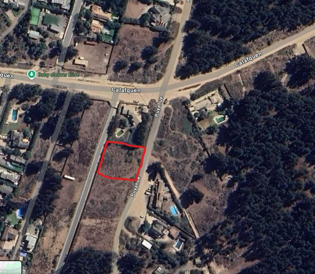 Terreno en Los Pinos de 1,500 m2 (84962)