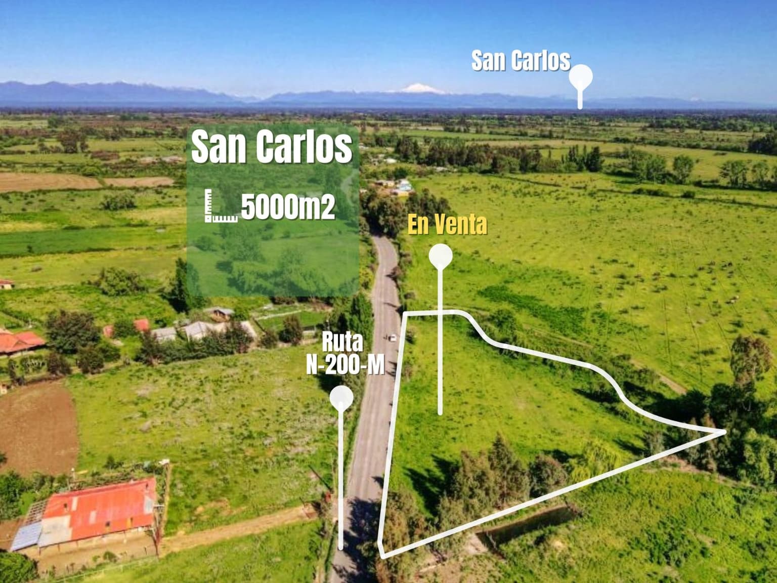 Ruta N-760-M, San Carlos, Ñuble 3840000, Chile