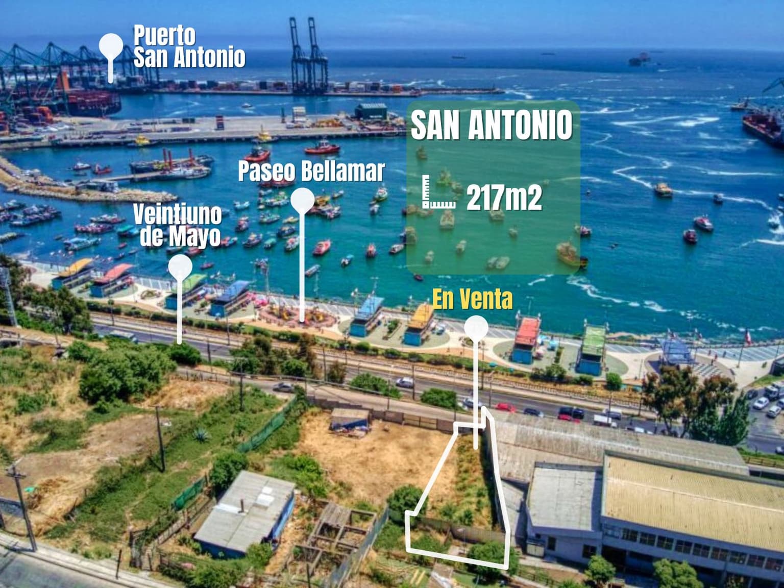 21 De Mayo 280, San Antonio, Valparaíso 2660000, Chile